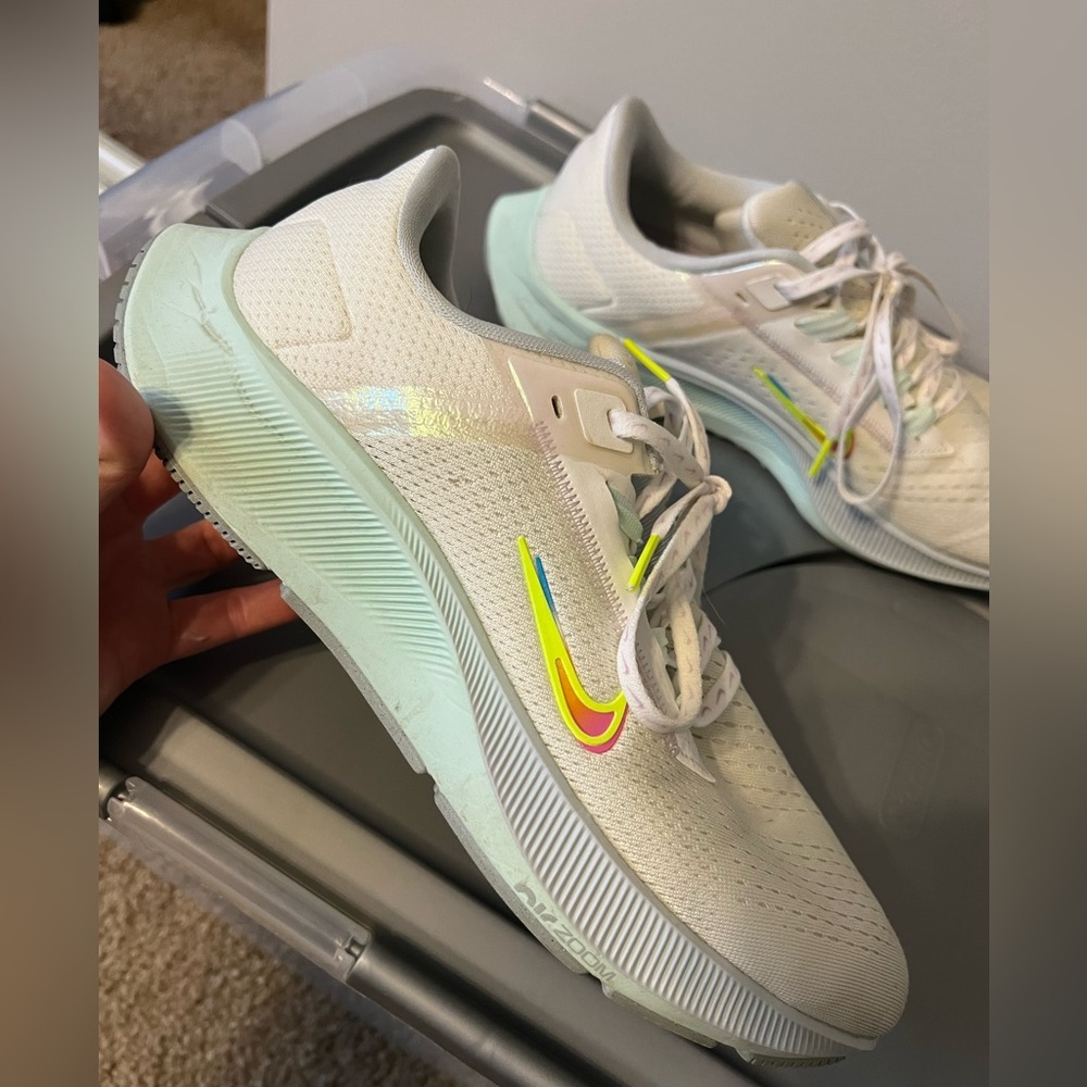 Nike Pegasus White and multi color